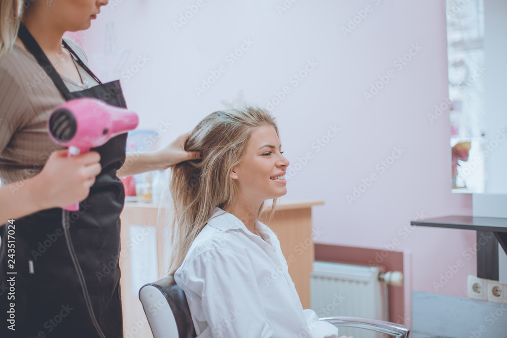 Fototapeta premium My hair is simply beautiful.