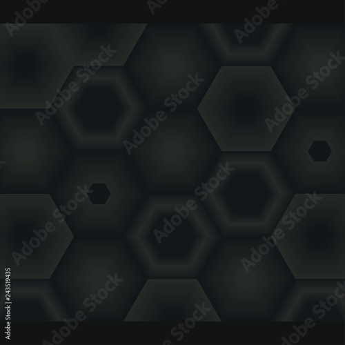 hexagonal abstract background  hexagonal background  technology