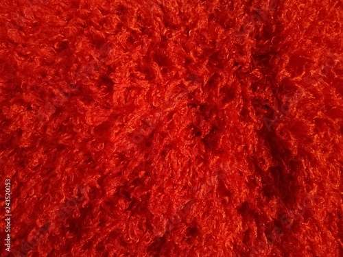 soft red fabric up close or background