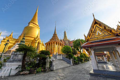 Royal grand palace a famous tourist destination of Bangkok © brostock