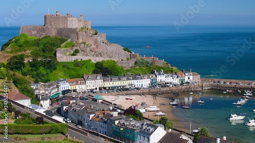 United KIngdom, Channel Islands, Gorey, Mont Orgueil Castle or Gorey Castle photo