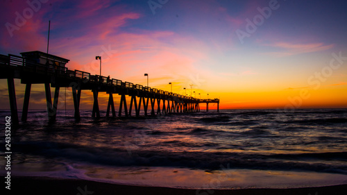 pier at sunset © caiociuccio