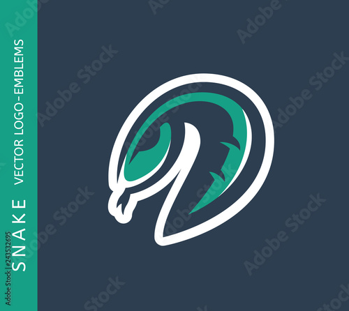 Snake logo emblem