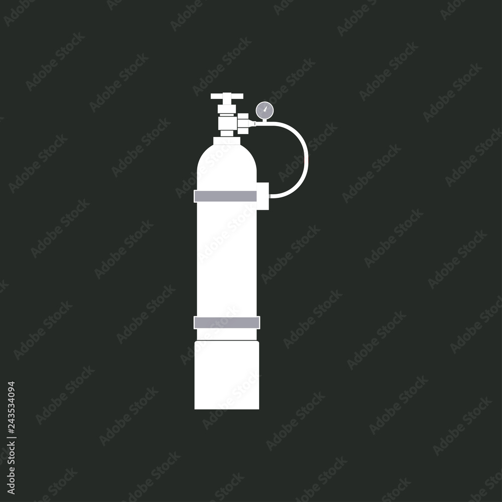 icon oxygen cylinder icon oxygen cylinder