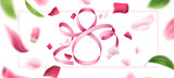 Vector 8 of march eight silk ribbon number