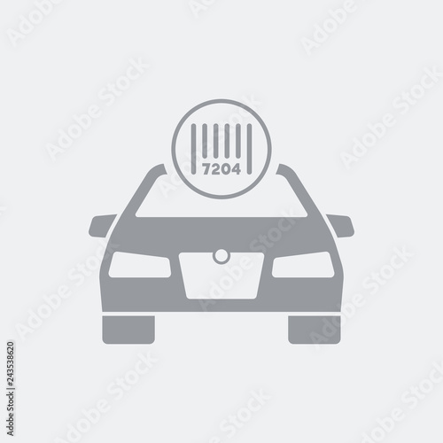 Barcode id for car