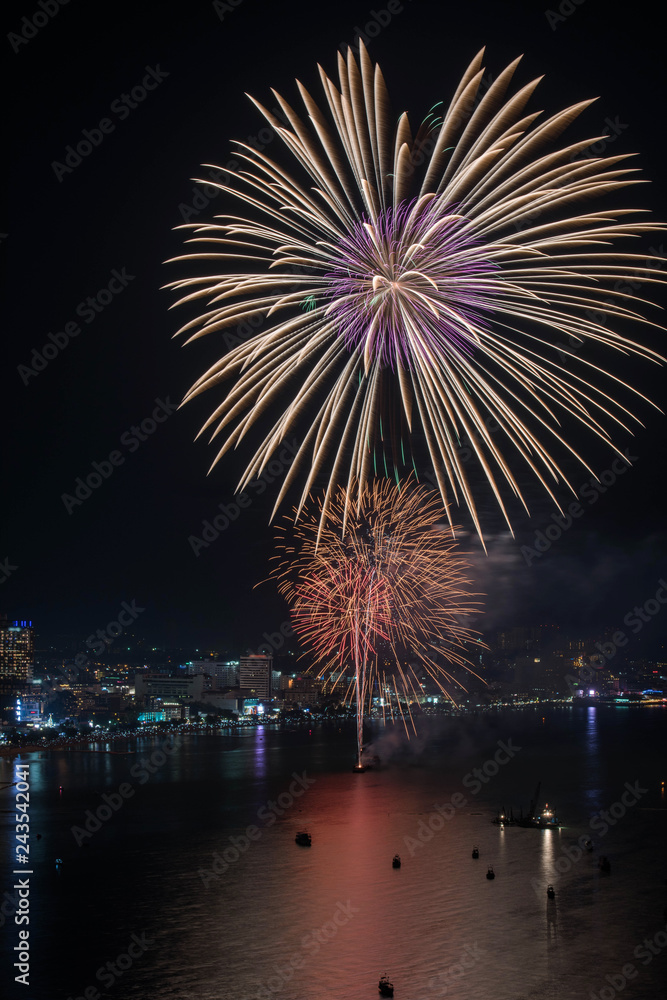 pattaya city fireworks