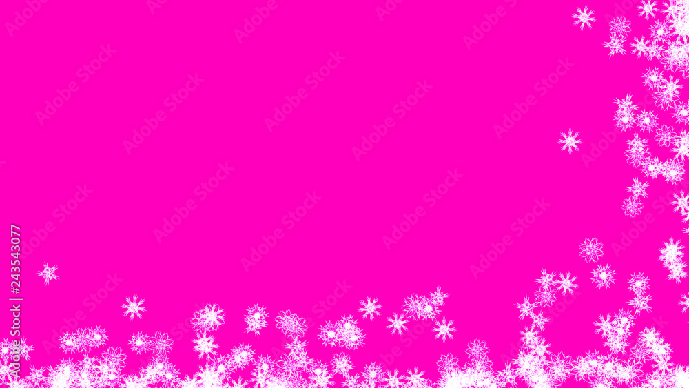 Abstract background with a variety of colorful snowflakes. Big and small. Abstract background with a variety of colorful snowflakes. Big and small.