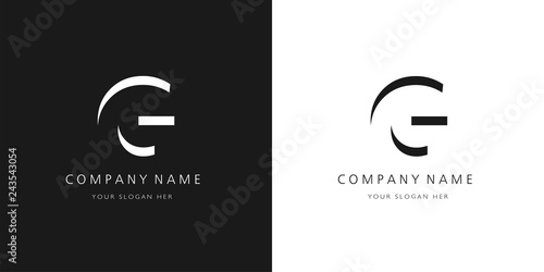 G logo letter design	
