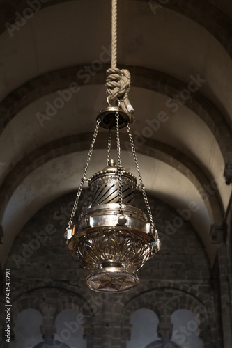 Botafumeiro de la Catedral de Santiago de Compostela, Galicia. España. photo