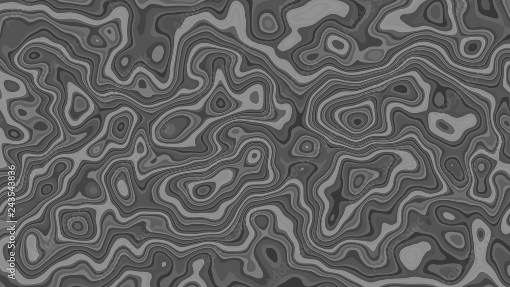 Fototapeta premium Abstract background with color blots, transitions and bends.