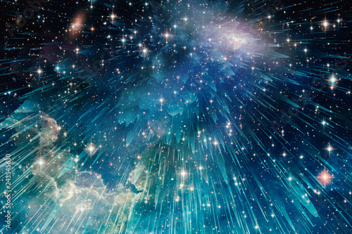 Artistic Abstract Multicolored Smooth Sky Artwork As A Background