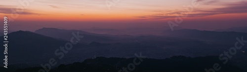 sunset over the hills © Flaviu