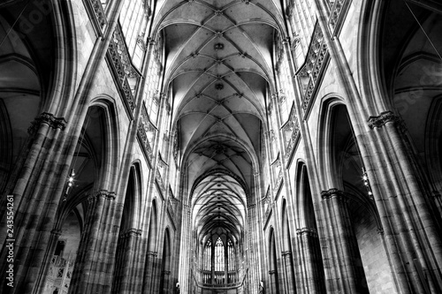 Cathedral in Prague  Czech Republic