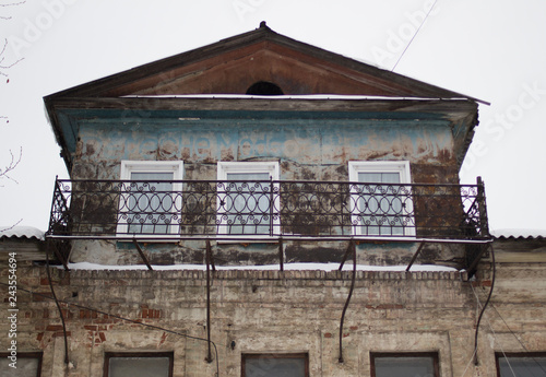 facade of an old house