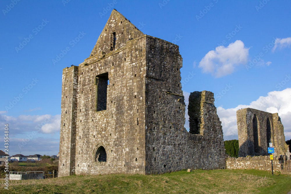 ruins of old church