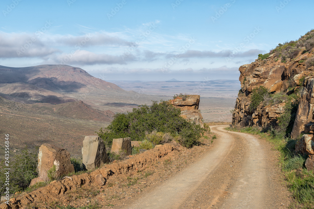 View of the Gannaga Pass in the Tankwa Karoo