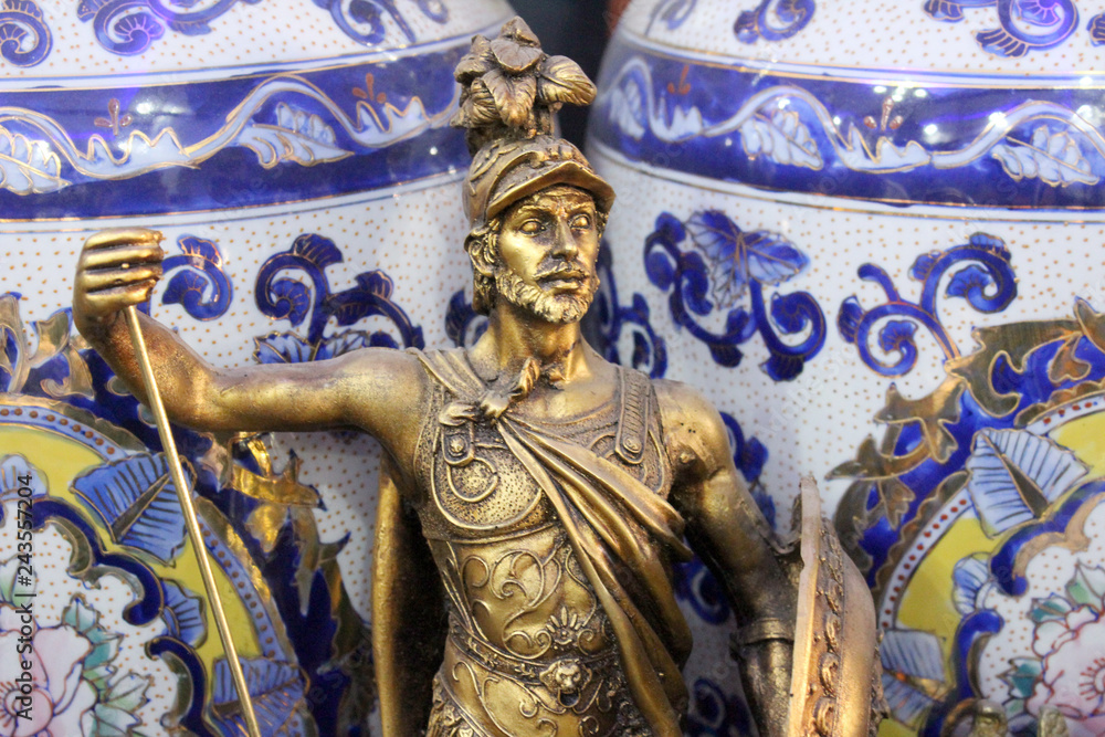 Fototapeta premium old art antique time hour history statue 