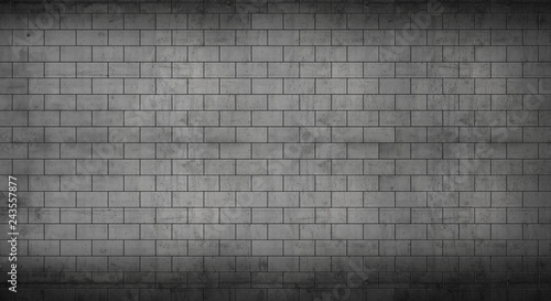 Ziegel Wand Grau Beton Mauer Hintergrund Textur
