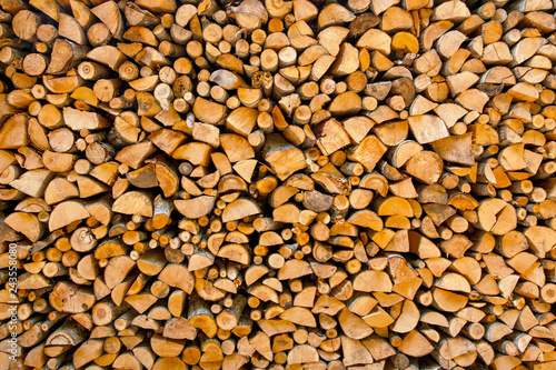 Firewoods natural background