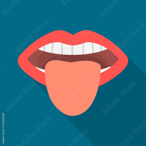Isolated object of body and part icon. Collection of body and anatomy stock vector illustration.
