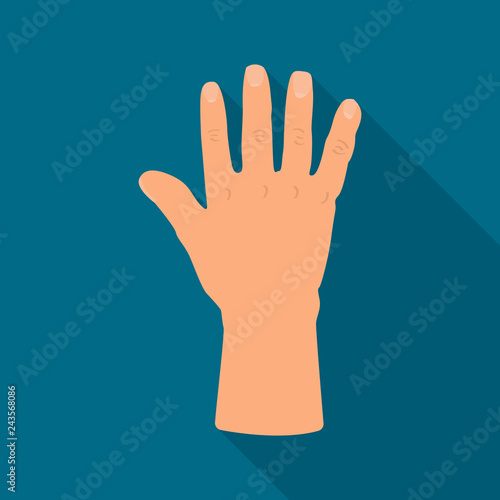 Vector illustration of body and part logo. Set of body and anatomy vector icon for stock.