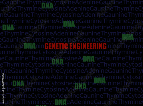 Genetic Engineering concept