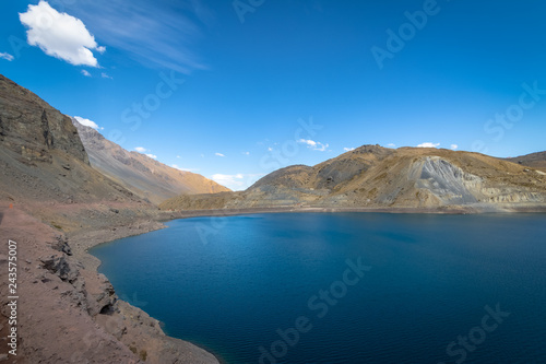 Embalse el Yeso Dam at Cajon del Maipo - Chile