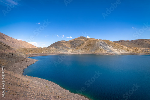 Embalse el Yeso Dam at Cajon del Maipo - Chile © diegograndi