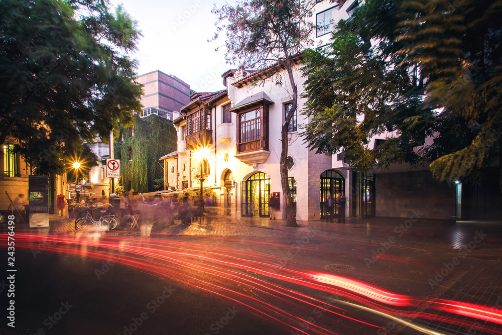 Lastarria neighborhood - Santiago, Chile