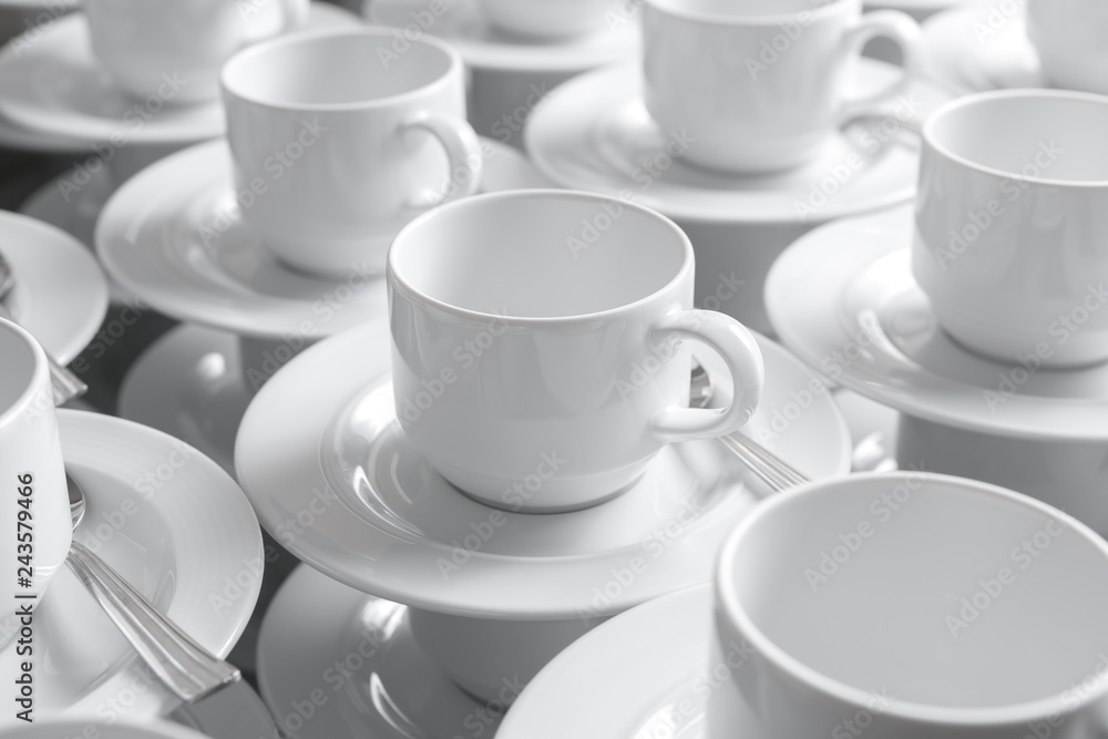 Cups and saucers for coffee Cups and saucers for coffee