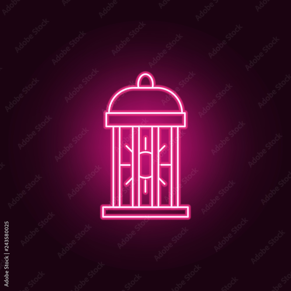 insect killer lamp icon. Elements of pest control and insect in neon style icons. Simple icon for websites, web design, mobile app, info graphics insect killer lamp icon. Elements of pest control and insect in neon style icons. Simple icon for websites, web design, mobile app, info graphics