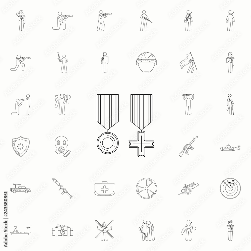 military medal icon. Army icons universal set for web and mobile military medal icon. Army icons universal set for web and mobile