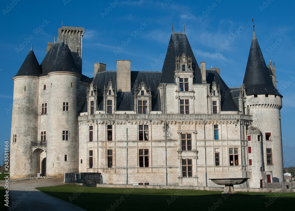Châteaux La Rochfoucauld Castle, France