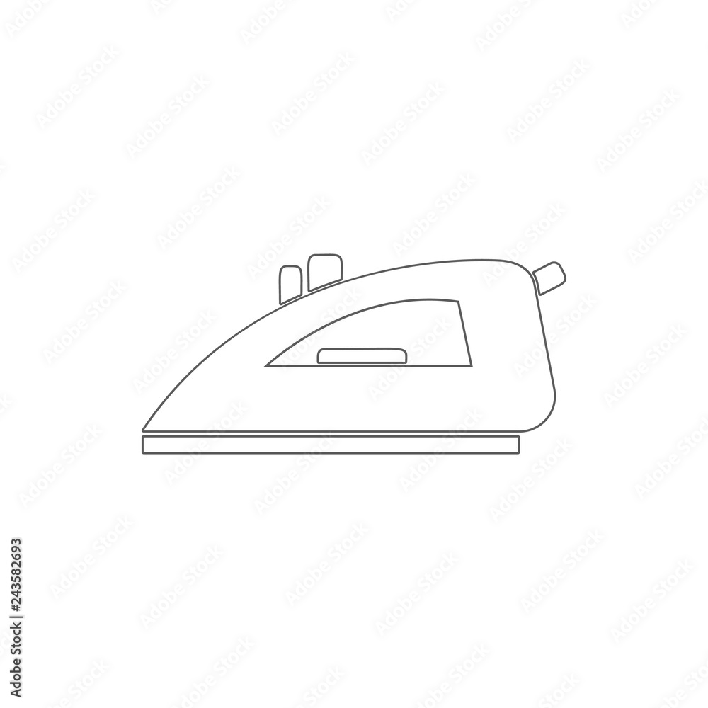 iron icon. Element of Electro for mobile concept and web apps icon. Thin line icon for website design and development, app development iron icon. Element of Electro for mobile concept and web apps icon. Thin line icon for website design and development, app development