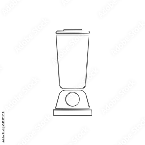 logo blender icon. Element of cyber security for mobile concept and web apps icon. Thin line icon for website design and development, app development