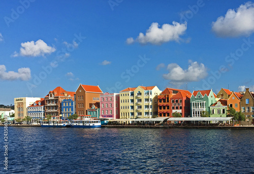 Waterfront of Punda Willemstad Curacao