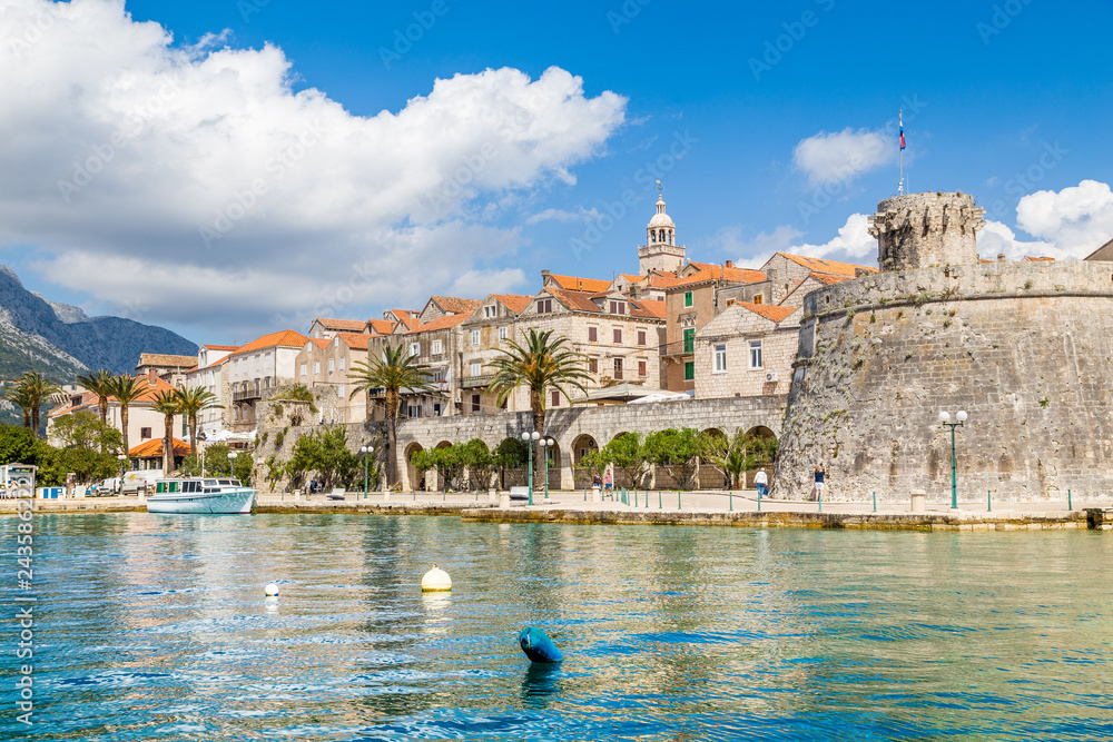 Town of Korcula, Dalmatia, Croatia
