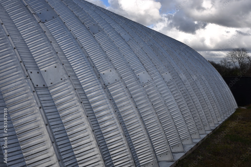 Quonset hut for military use