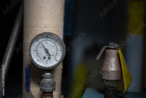 Old pressure gauge