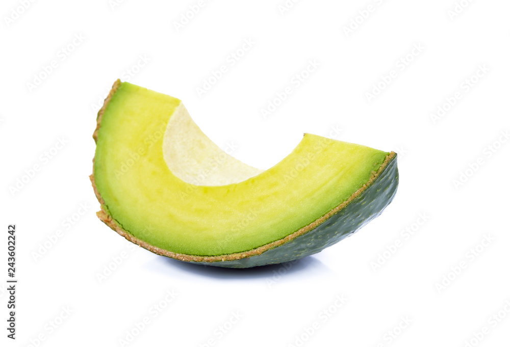 avocado isolated on white background avocado isolated on white background