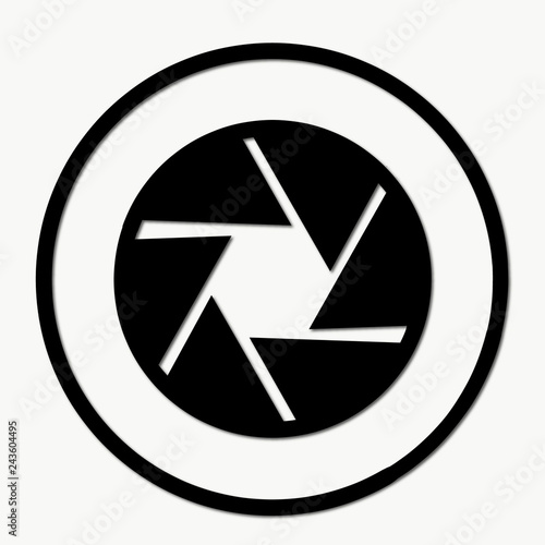 Free Download Black Camera Shutter Clip Art - GFXLoad