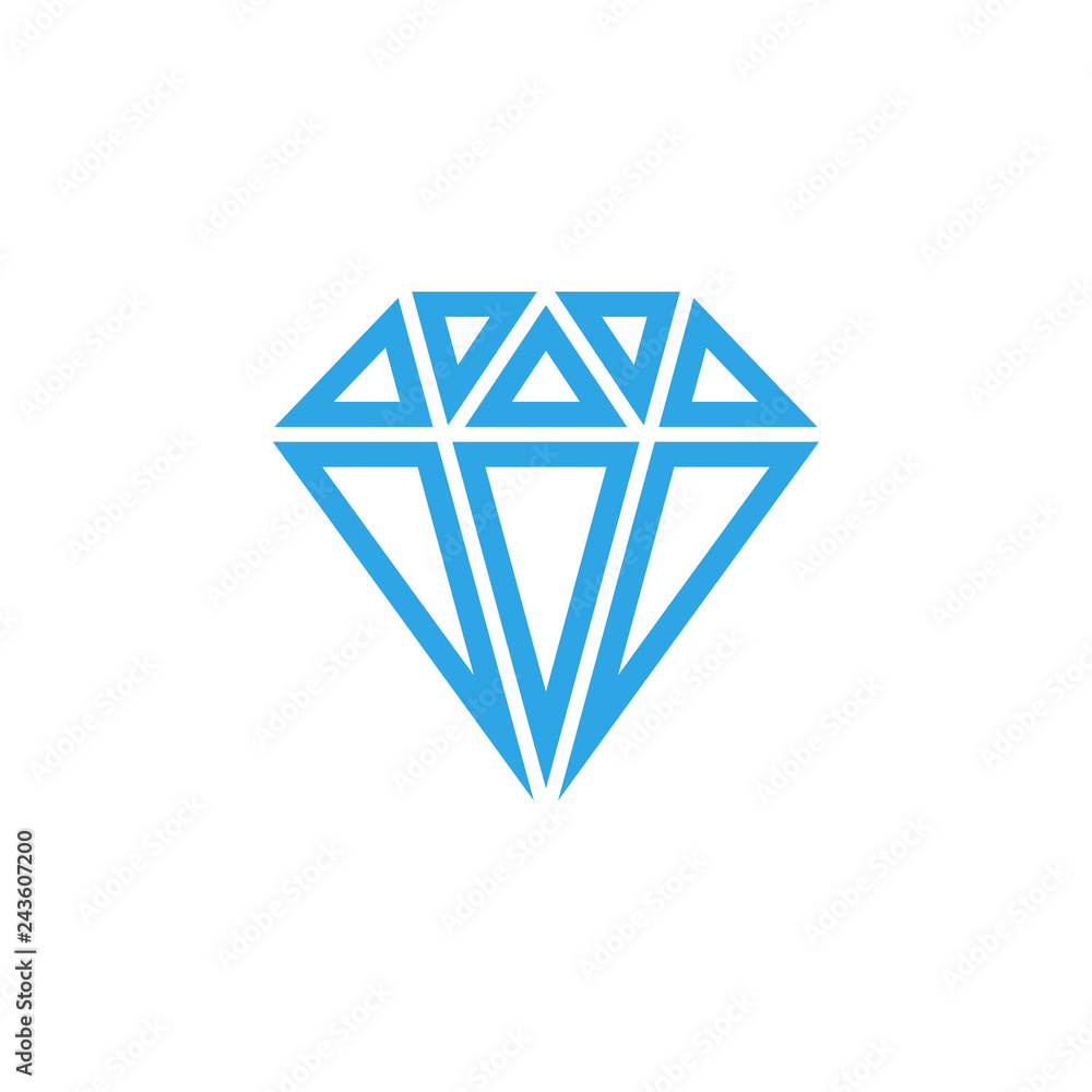 Diamond icon graphic design template vector Diamond icon graphic design template vector