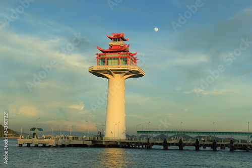 tower on the sea © Sarawut