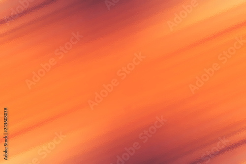 Orange blurry gradient background with glass texture, design pattern template