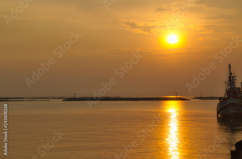 sunset on the sea © Nokweed