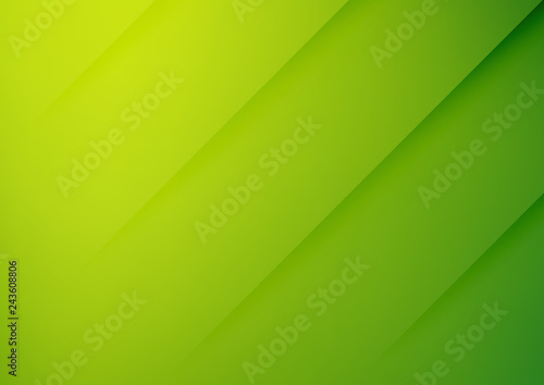 Abstract green vector background with stripes