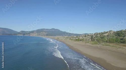 Wallpaper Mural Dalyan Turkey İztuzu Beach aerial View Torontodigital.ca