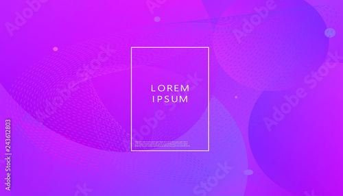 Minimal geometric background. Dynamic shapes composition.
