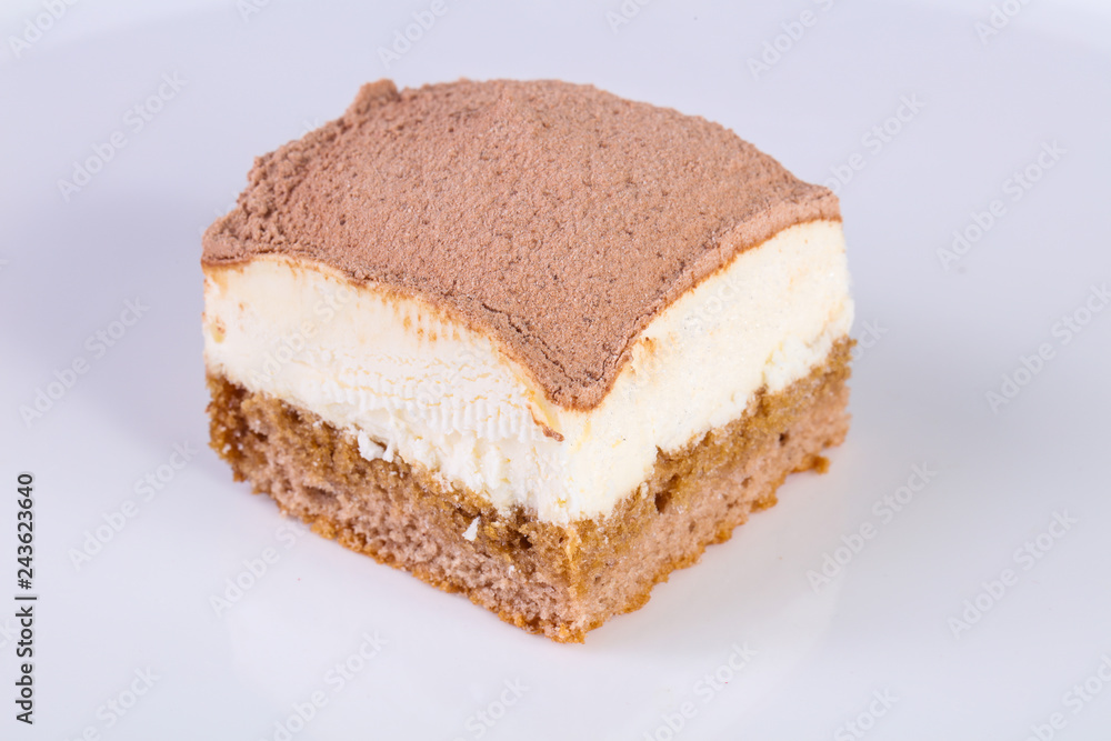 Cake with cream Cake with cream
